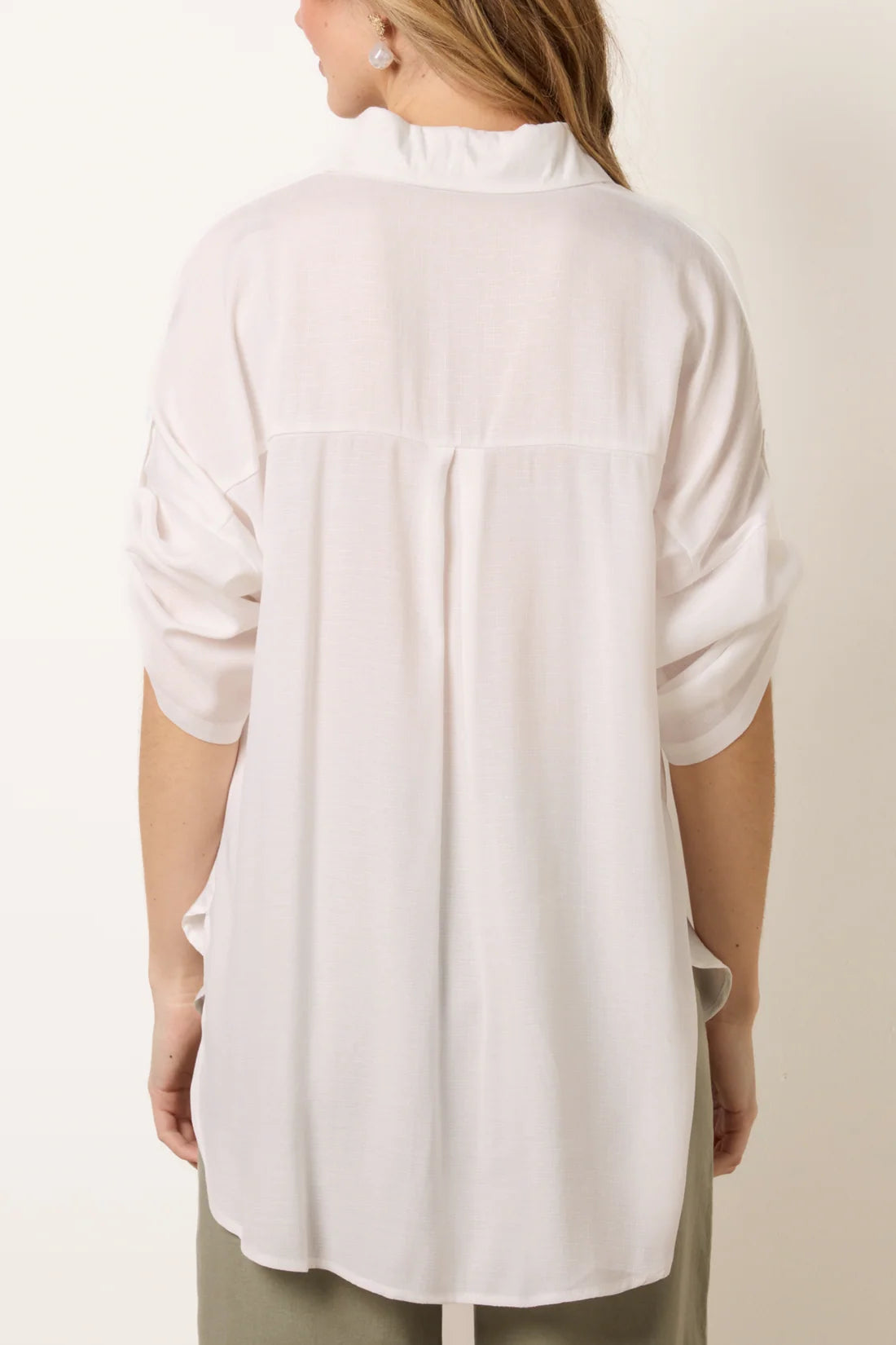Gold Shell Detail Shirt