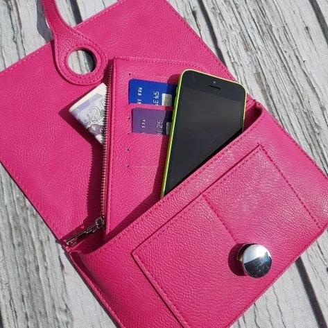 Faux Leather Women's Purse