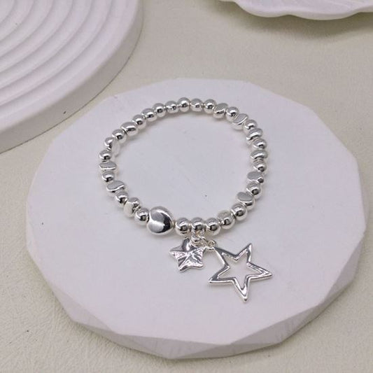 Silver Star Bracelet