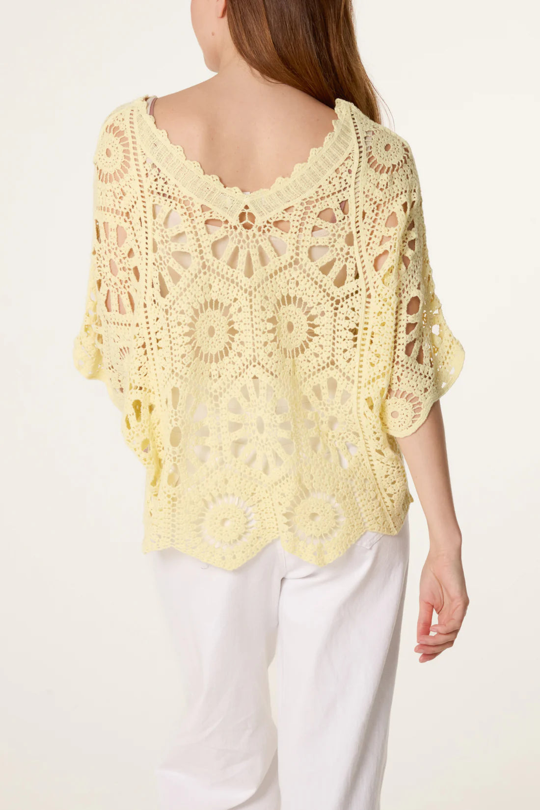Crochet Lace Top – Lemon