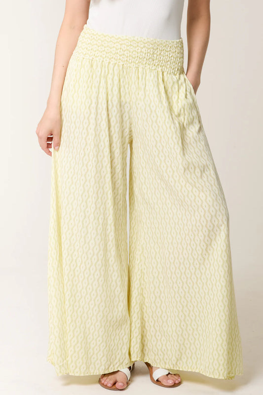 Floral Mandala Wide Leg Culottes