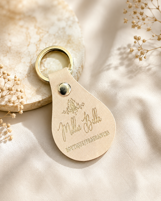 Millie Belle Boutique Leather Keyring