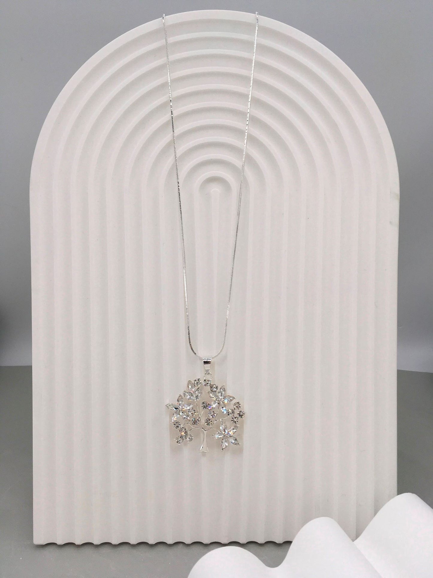 Crystal Tree of Life Necklace