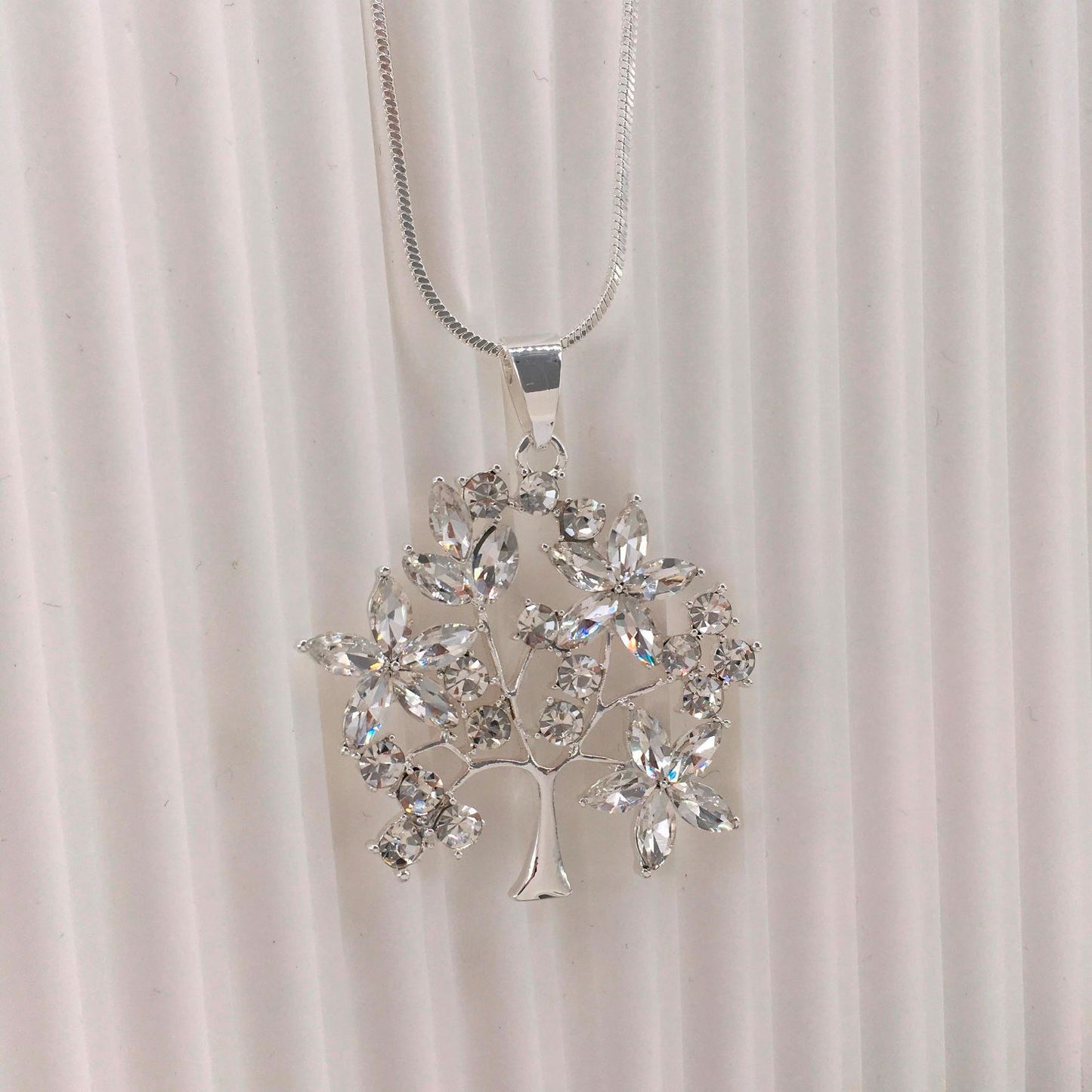 Crystal Tree of Life Necklace