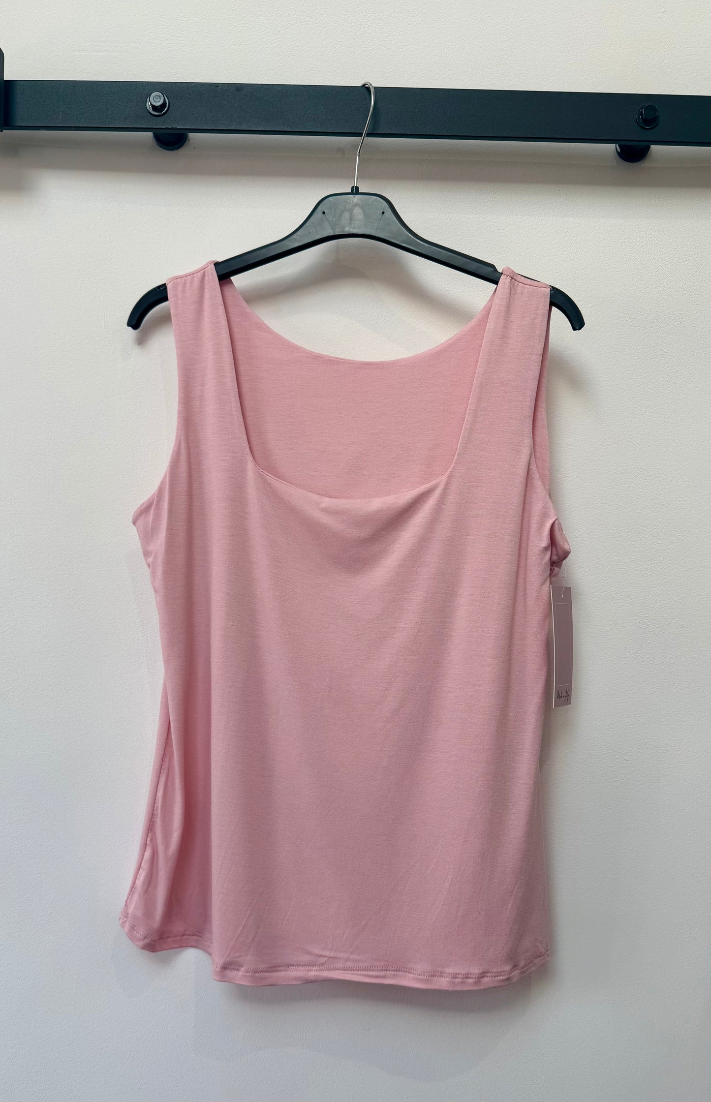Partially Lined Viscose Vest Top