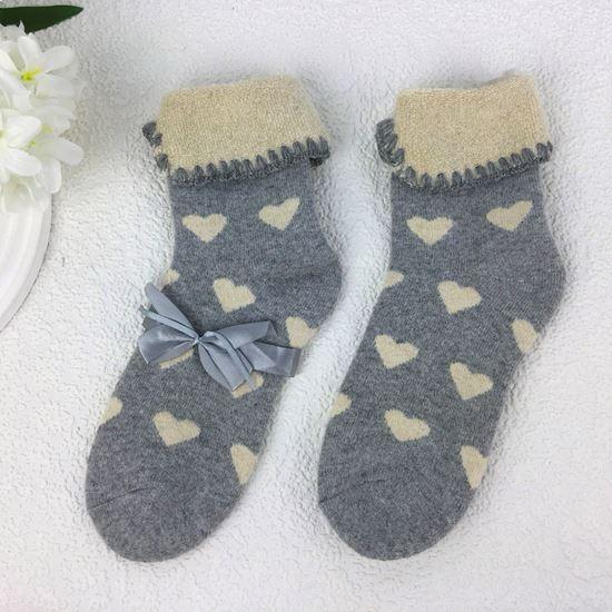Heart Bow Ankle Socks