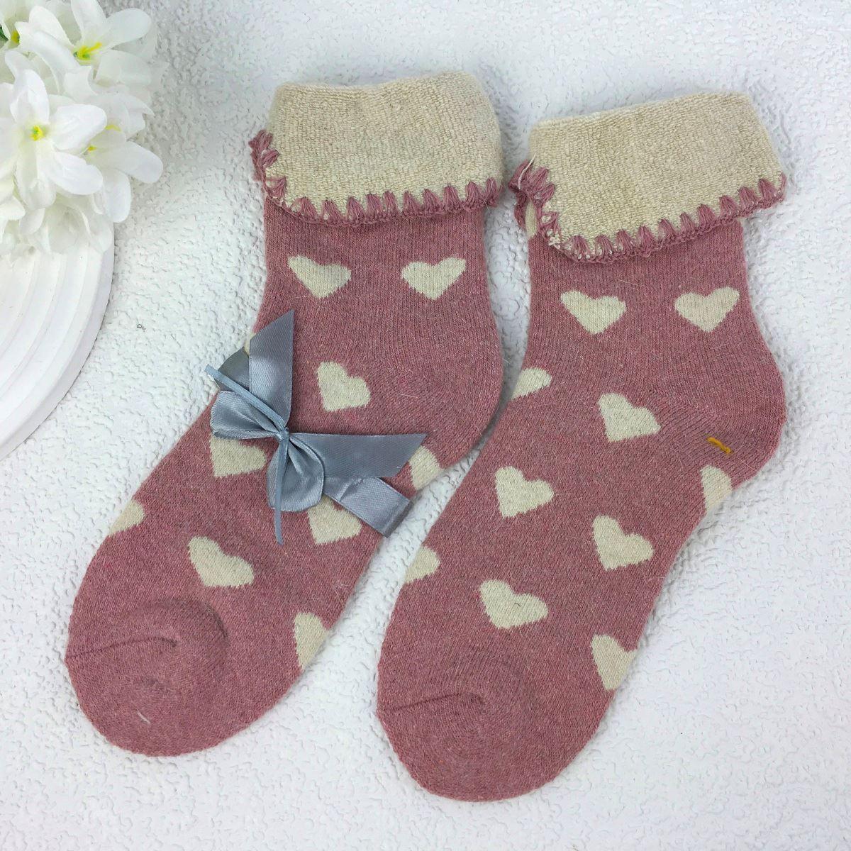 Heart Bow Ankle Socks