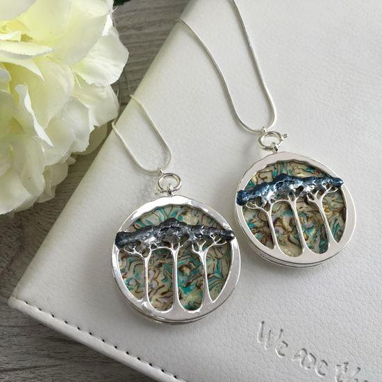 Tree of life Necklace & Detachable Brooch