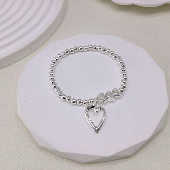 Silver Heart Bracelet  ✨ Elegant, simple and easy to wear