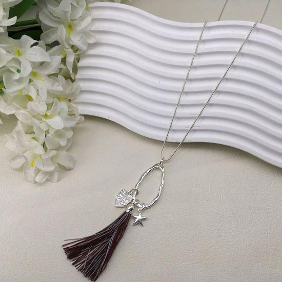 Silver Star Necklace