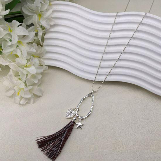 Silver Star Necklace