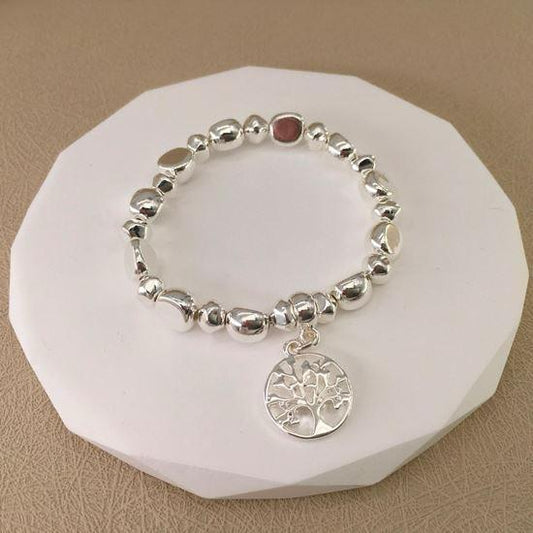 Tree of Life mixed bead bracelet