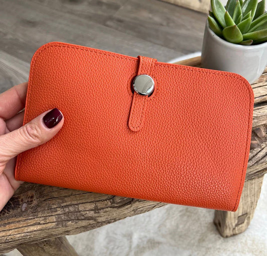 Faux Leather Women's Purse