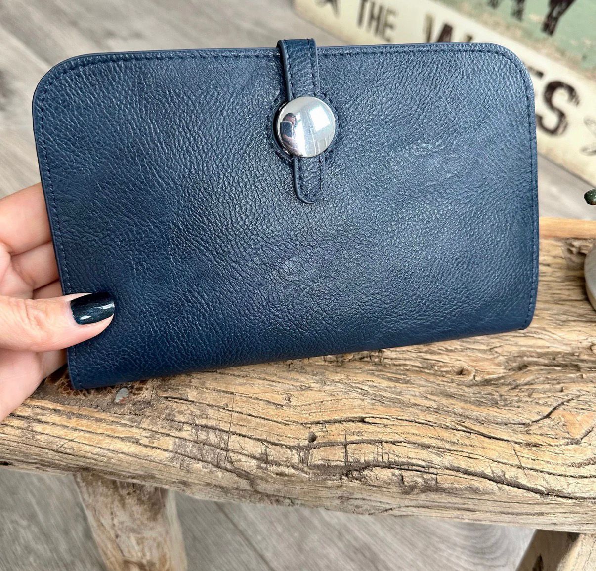 Faux Leather Women's Purse