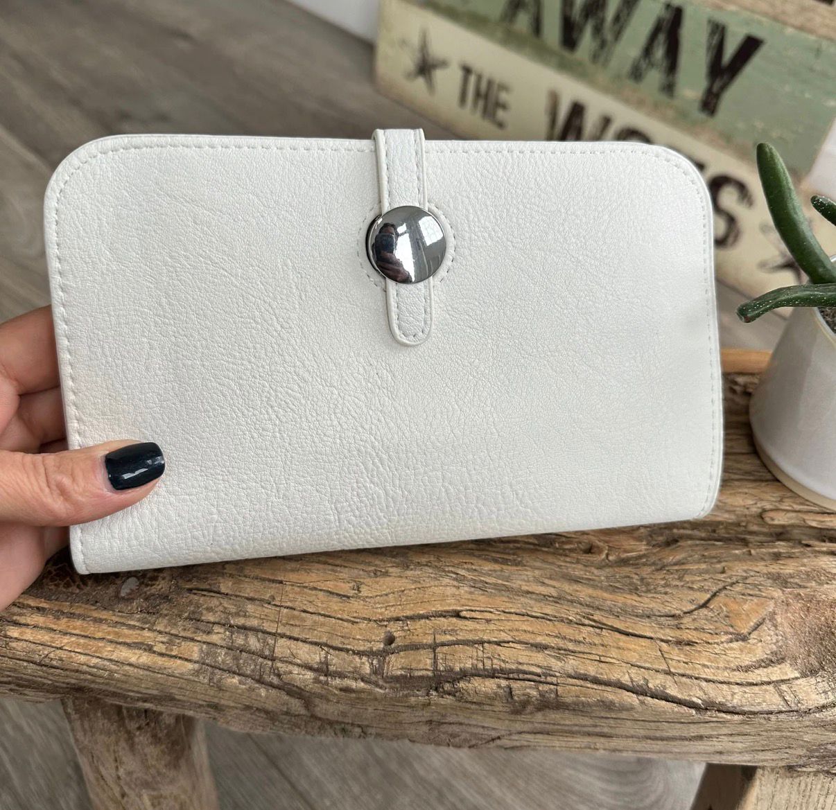 Faux Leather Women's Purse